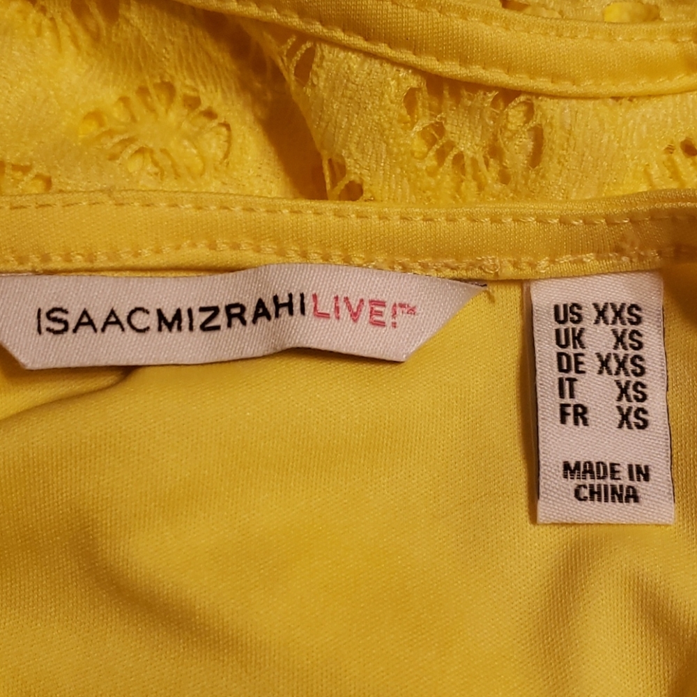 ISAAC MIZRAHI LIVE SHORT SLEEVE DRESS SZ XXS - Picture 13 of 16